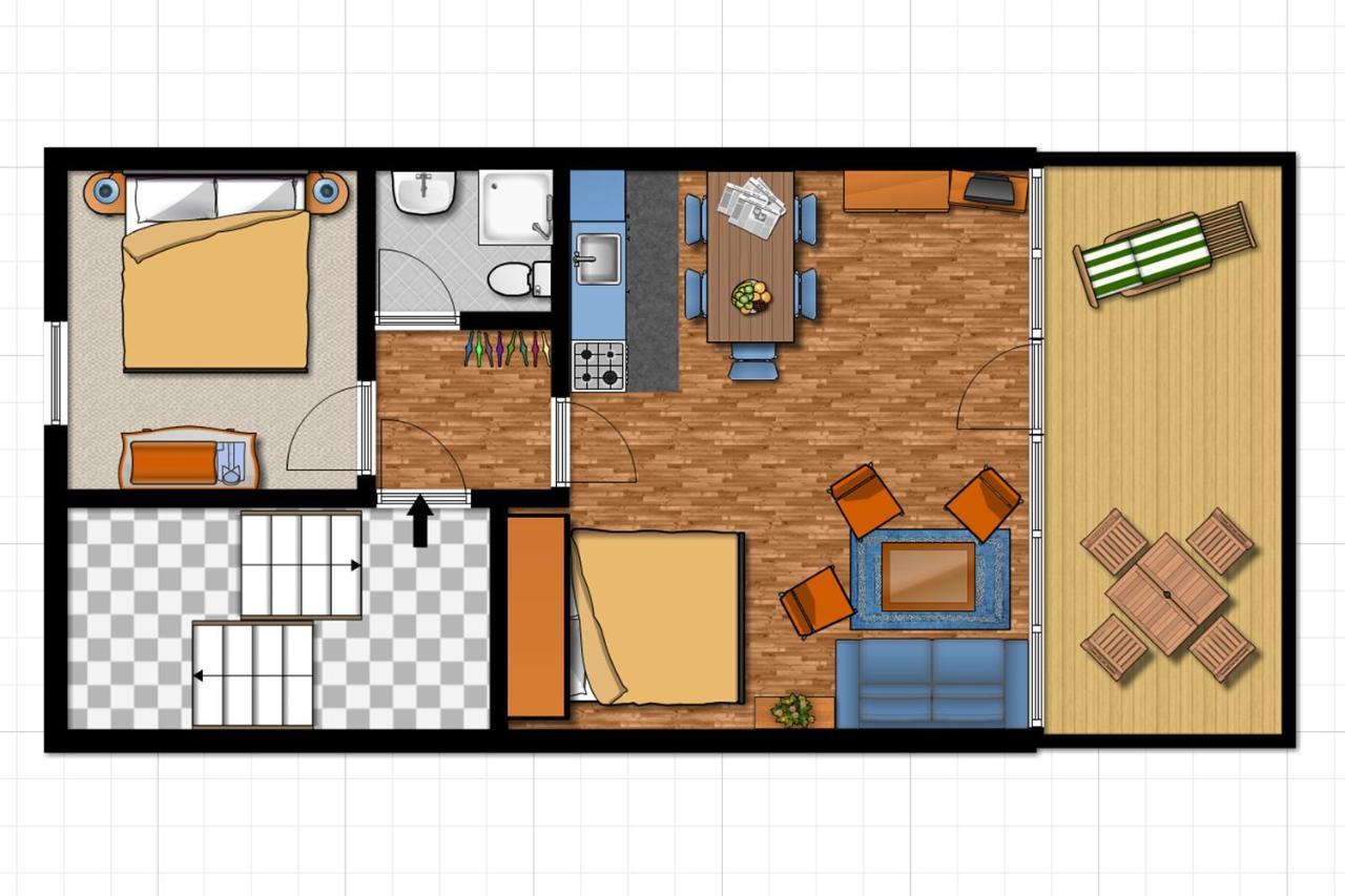 Haus Inselkieker Wohnung 4 نورديرني المظهر الخارجي الصورة